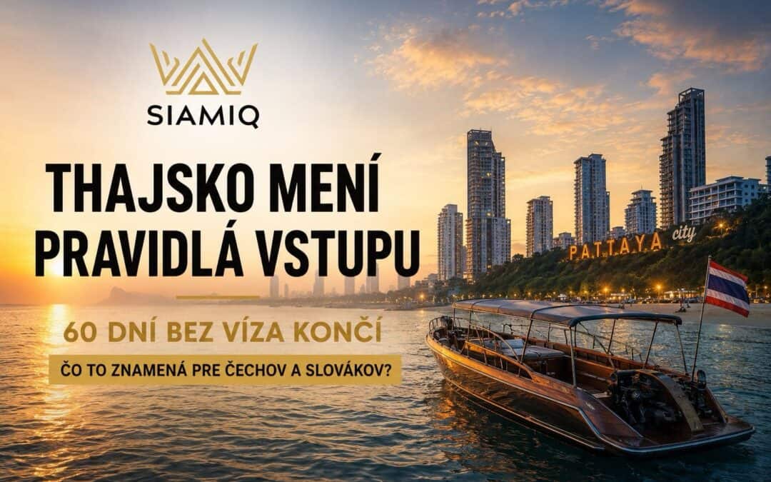 Thajsko zavádza nové pravidlá vstupu. Pre turistov sa veľa nemení, pre investorov ide o pozitívny signál